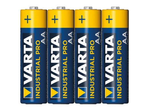 Alkalické batérie VARTA Industrial AA LR6 4 ks
