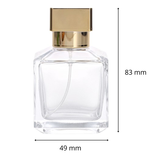 Maison Crystal krimpovaná fľaša na parfum 70 ml