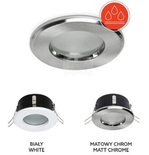 SET HERMETIC LIGHT + LED GU10 5W + zástrčka