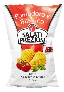 Talianske chrumky paradajková bazalka Pomodoro e Basilico SALATI PREZIOSI 110g