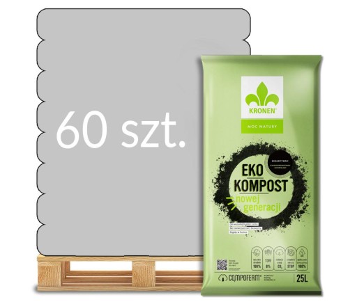 KRONEN CO2MPOFERM KOMPOST NOVÁ GENERÁCIA 25L ECO