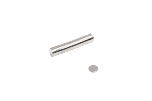 Neodymový magnet valcový MW 12x1,5 N45 10 ks