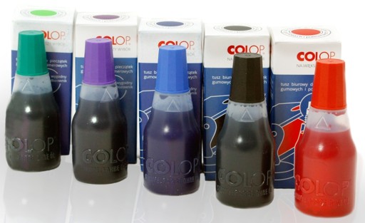 Razítkovací atrament Colop 25 ml, modrý