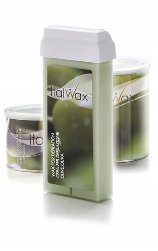 ItalWax depilačný voskový valček Olive 100ml