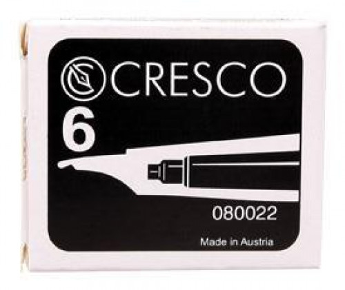 NÁPLŇKY NA PERÁ ČIERNA A'6 080022 CRESCO