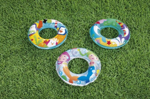 Nafukovací kruh na učenie plávania pre deti Delfín 51 cm Bestway +3 roky