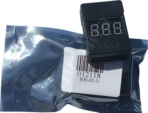 BX100 1-8S Bzučiak Tester alarmov Li-ion Lipo LiMn