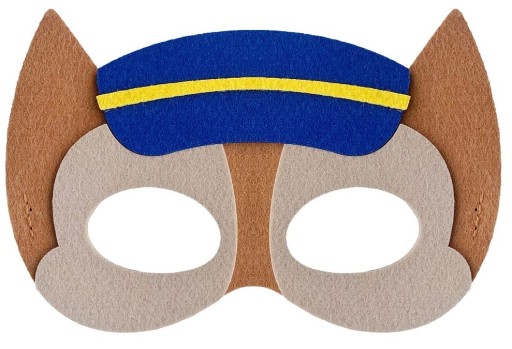 Maska Paw Patrol Chase Felt