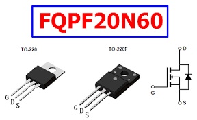FQPF20N60 MOSFET, 600V N-CH 20A TO-220F