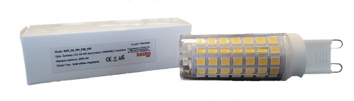 G9 5W stmievateľná LED žiarovka, neutrál, 430lm