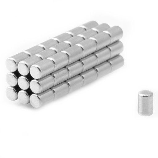 Neodymové magnety MW 4x5 N38, sada 2 ks.