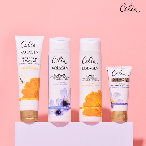 Celia Collagen Pleťová maska - Riasy a obočie