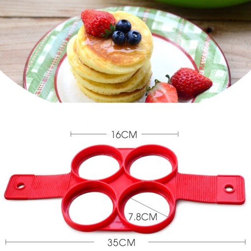 Silikónová forma na palacinky, palacinky, vajíčka, omelety, forma na vyprážanie