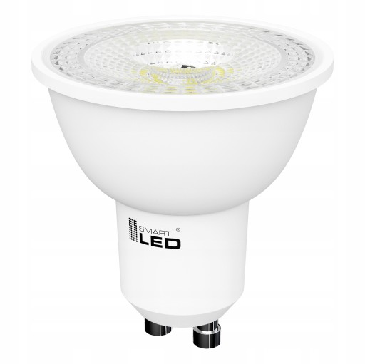 GU10 LED 7W žiarovka, nebliká, teplá biela COB 60°