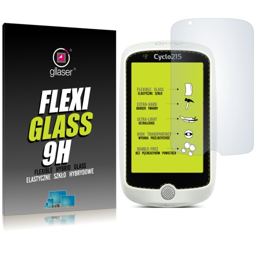 Hybridné sklo Glaser FlexiGlass 9H pre MIO Cyclo 210 215 / nerozbije sa