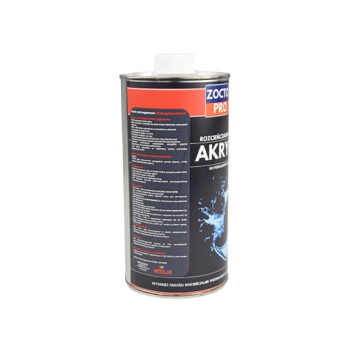 AKRYLOVÉ riedidlo 0,5l ZOCTO PRO