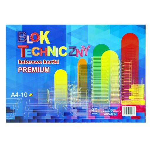 Technický blok A4 Protos
