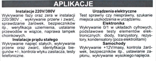 ELEKTRICKÝ TESTER FAZER 767 TESTER SIEŤOVÉHO NAPÄTIA