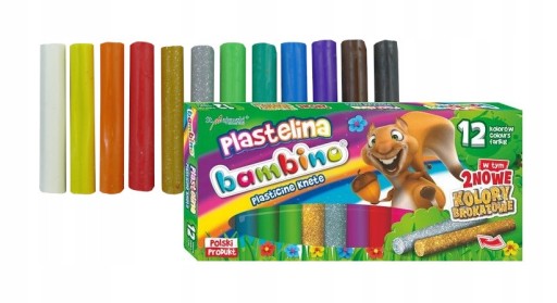 PLASTICINE 12 FAREB BAMBINO ELASTIC S CERTIFIKÁTOM