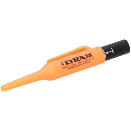 LYRA Marker pre hlboké diery, čierny