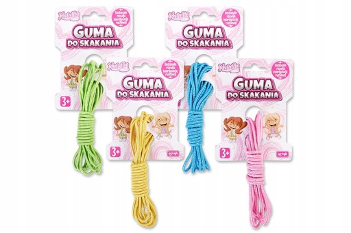 SKÁKANIE GUMOVÉ GLITTER STRETCH HRA ZÁBAVNÉ