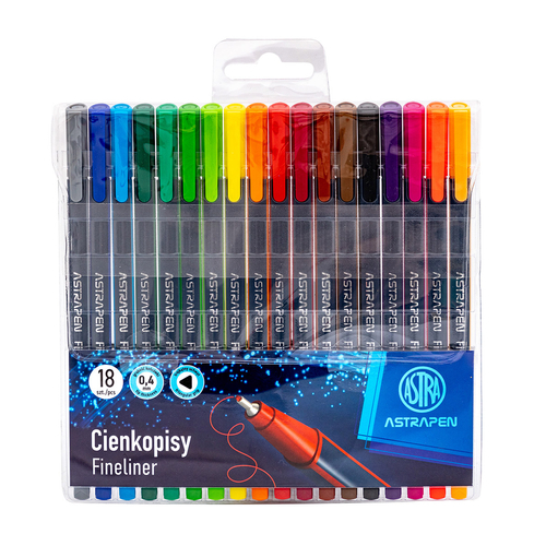 TROJUHOLNÍKOVÉ ÚPRAVY 0,4MM ASTRAPEN 18KS