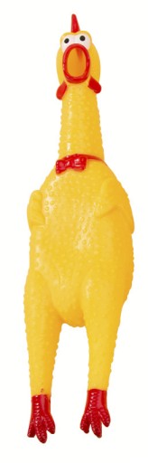GUMOVÉ KURACIE PÍSKACIE ZÚBKY HRAČKY 29 cm