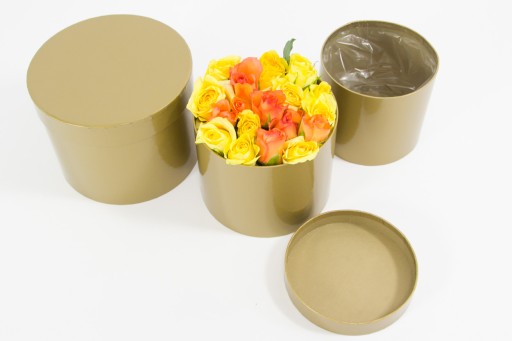 FLOWERBOX DARČEKOVÁ KRABIČKA KVETINKA 1KS ZLAT