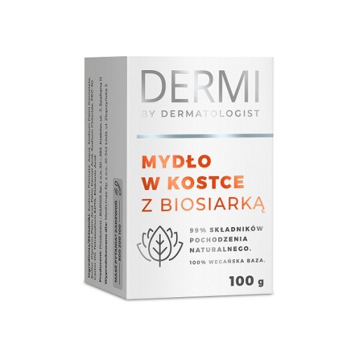 Dermi 100 g mydlo s biosírou