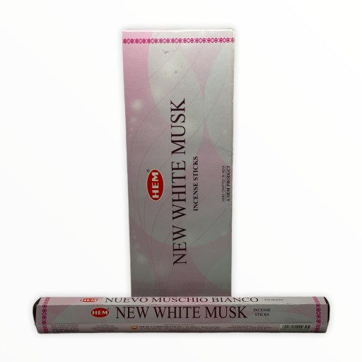 Vonné tyčinky s vôňou White Musk 20g HEM