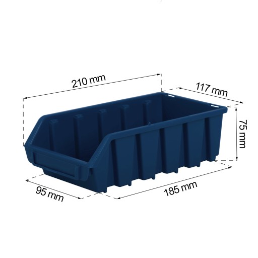 Uskladňovacia nádoba na odpadky Ergobox 2L