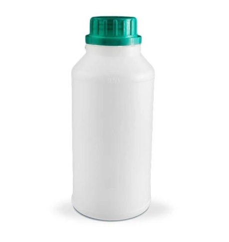 Plastová fľaša 0,5l s odmerkou, 10 ks NA CHÉMIU