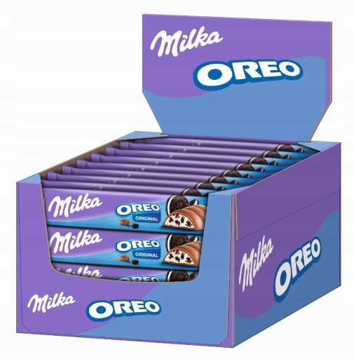 Milka Oreo tyčinka v mliečnej čokoláde 37g