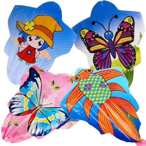 KITE PRE DETI MOTÝĽ RYBIČKA DIEŤA 47x37cm SPORTOX KIDS ČLÁNOK