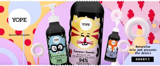 YOPE Gél pre deti CRANBERRY LAVENDER náhradná náplň
