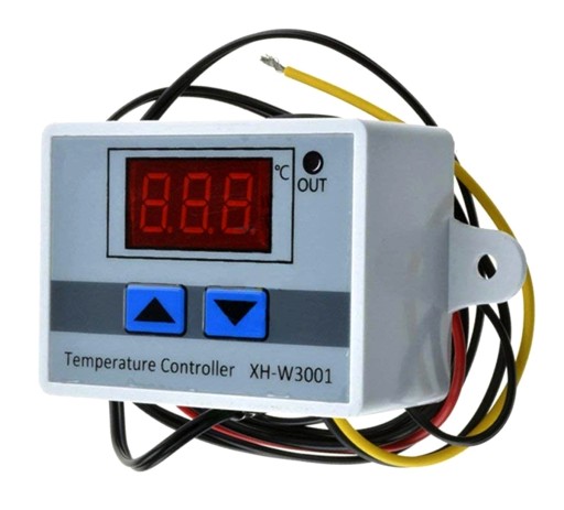 REGULÁTOR TEPLOTY DIGITÁLNY LCD TERMOSTAT 230V ELEKTRONICKÝ -50°C +110°C