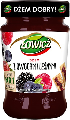 ŁOWICZ Lesný džem 280g