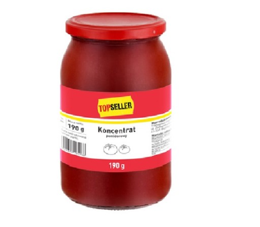 Vrcholový paradajkový koncentrát. 190 g