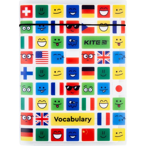 A5 SLOVNÍK, PLASTOVÝ OBAL, 2*24 KITE