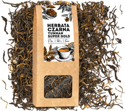 Yunnan Super zlatý čierny čaj 50 g