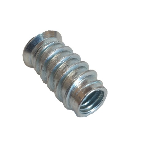 Zásuvka skrutkovacia s imbusovým nákružkom M8x12x24mm 10 ks