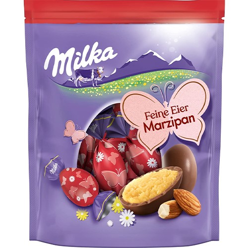 Milka Feine Eier marcipánové vajíčka 90g