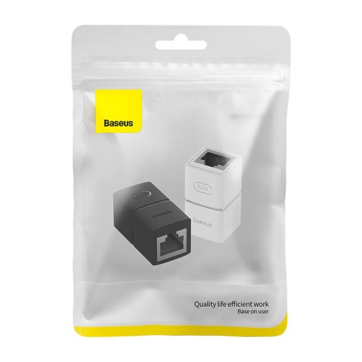 SIEŤOVÝ KONEKTOR BASEUS INTERNETOVÝ KÁBLOVÝ KONEKTOR LAN ETHERNET RJ45 1GB/S