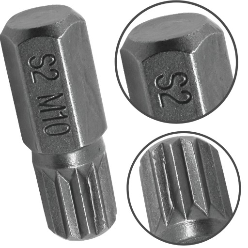 BITOVÉ HROTY S2 M 10 mm SPLINE 10x30 mm RICHMANN EXCLUSIVE C3244