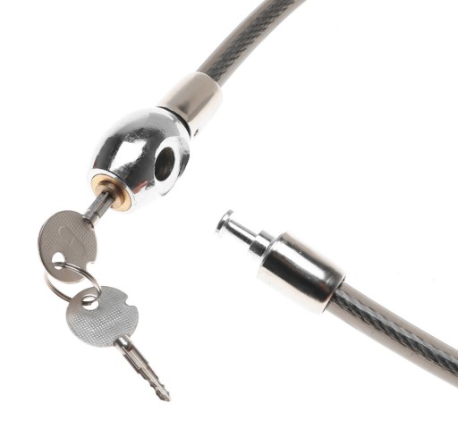BIKE LOCK Zabezpečenie západky lankového zámku na bicykle 9855