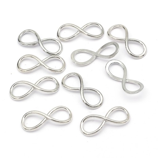 Infinity konektor Metal Alloy 12x30x2mm 10ks
