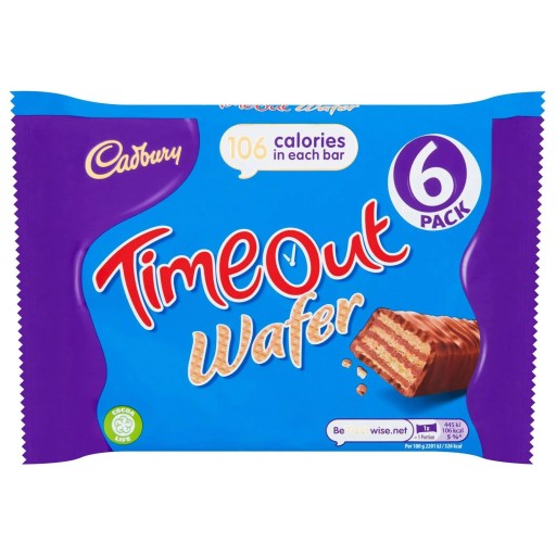 Cadbury TimeOut Wafer 6 x 20,2 g UK