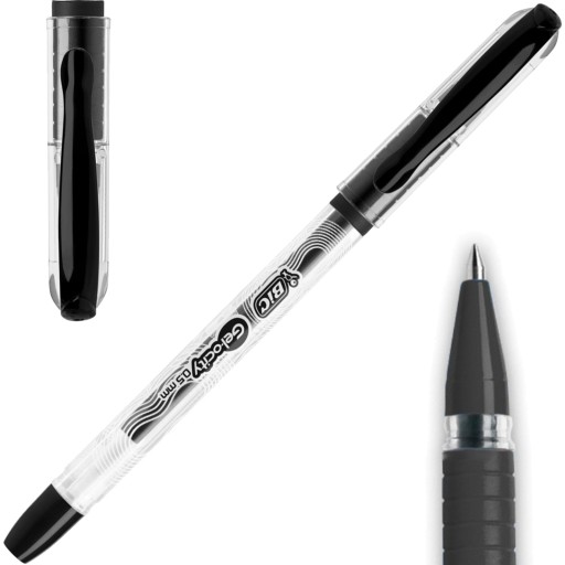 BIC GEL-OCITY GEL PERO 0,5mm čierne 10 kusov