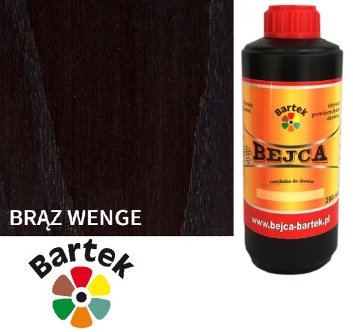 RUSTIKÁLNA LABORA NA DREVO BARTEK 0,2L HNEDÁ WENGE