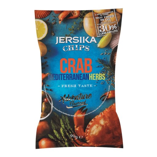 Crab Chibs krabie lupienky s krabím a stredomorskou príchuťou ŁT Jeresika